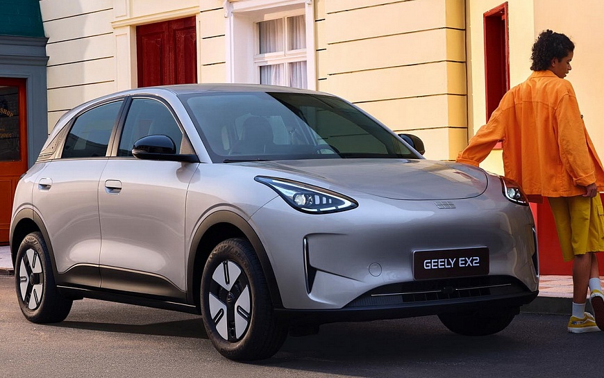 Geely EX2 самый популярный электромобиль Беларуси